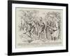 The Funeral of Mr W H Wrench, Consul at Constantinople, at Scutari, Filling in the Grave-William T. Maud-Framed Giclee Print