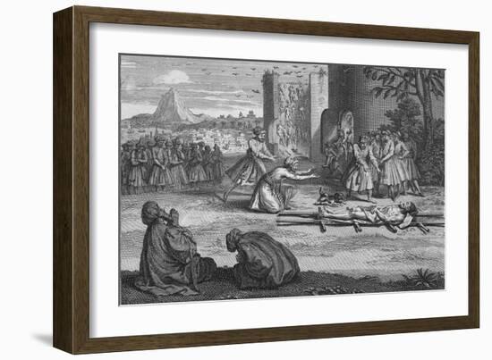 The Funeral of Parsis-Bernard Picart-Framed Giclee Print