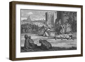 The Funeral of Parsis-Bernard Picart-Framed Giclee Print