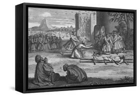 The Funeral of Parsis-Bernard Picart-Framed Stretched Canvas