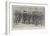 The Funeral of President Faure, the Private Household in the Procession-null-Framed Giclee Print