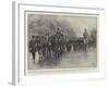 The Funeral of President Mckinley, the Hearse Leaving White House under Military Escort-Frank Dadd-Framed Giclee Print