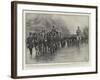 The Funeral of President Mckinley, the Hearse Leaving White House under Military Escort-Frank Dadd-Framed Giclee Print