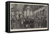 The Funeral of Prince Henry of Battenberg, the Ceremony in Whippingham Church-null-Framed Stretched Canvas