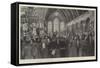 The Funeral of Prince Henry of Battenberg, the Ceremony in Whippingham Church-null-Framed Stretched Canvas