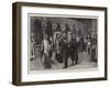 The Funeral of Prince Henry of Battenberg, the Service in Whippingham Church-Henry Marriott Paget-Framed Giclee Print