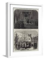 The Funeral of Queen Marie Amelie-null-Framed Giclee Print