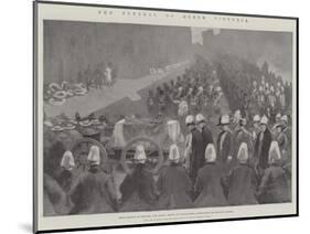 The Funeral of Queen Victoria-Maynard Brown-Mounted Giclee Print