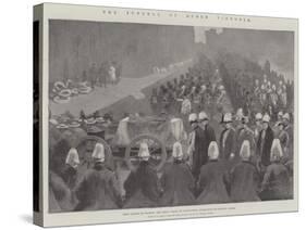 The Funeral of Queen Victoria-Maynard Brown-Stretched Canvas