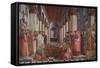 The Funeral of Saint Stephen-Filippo Lippi-Framed Stretched Canvas