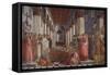 The Funeral of Saint Stephen-Filippo Lippi-Framed Stretched Canvas