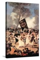 The Funeral of Sardina-Francisco de Goya-Stretched Canvas