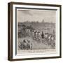 The Funeral of Sergeant Warringham, Who Was Killed in a Skirmish-Charles Joseph Staniland-Framed Giclee Print