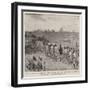 The Funeral of Sergeant Warringham, Who Was Killed in a Skirmish-Charles Joseph Staniland-Framed Giclee Print