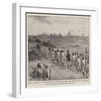 The Funeral of Sergeant Warringham, Who Was Killed in a Skirmish-Charles Joseph Staniland-Framed Giclee Print