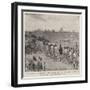 The Funeral of Sergeant Warringham, Who Was Killed in a Skirmish-Charles Joseph Staniland-Framed Giclee Print