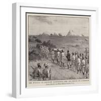 The Funeral of Sergeant Warringham, Who Was Killed in a Skirmish-Charles Joseph Staniland-Framed Giclee Print