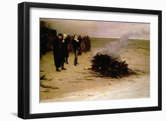 The Funeral of Shelley, 1889-Louis Edouard Paul Fournier-Framed Giclee Print