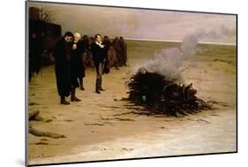 The Funeral of Shelley, 1889-Louis Edouard Paul Fournier-Mounted Giclee Print