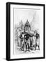The Funeral of Sinbad's Wife, 19th Century-null-Framed Giclee Print