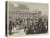 The Funeral of Sir James Hope Grant, Edinburgh, the Procession-null-Stretched Canvas