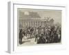 The Funeral of Sir James Hope Grant, Edinburgh, the Procession-null-Framed Giclee Print