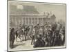 The Funeral of Sir James Hope Grant, Edinburgh, the Procession-null-Mounted Giclee Print