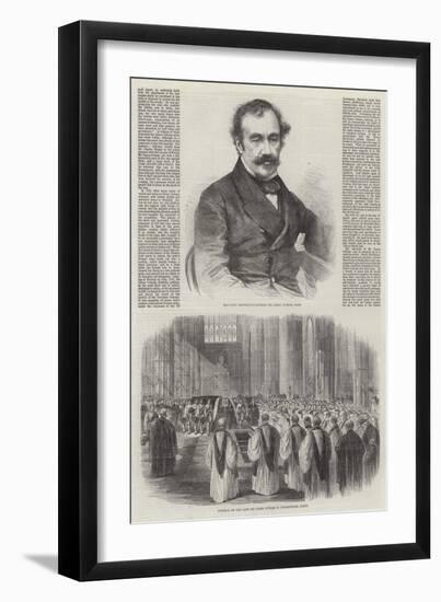 The Funeral of Sir James Outram-null-Framed Giclee Print