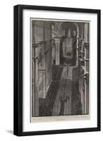 The Funeral of Sir John Everett Millais, Pra, at St Paul's Cathedral-Joseph Nash-Framed Giclee Print