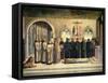 The Funeral of St. Jerome, C.1470-1472-Lazzaro Bastiani-Framed Stretched Canvas