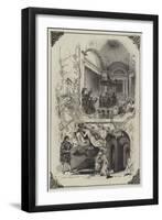 The Funeral of the Duke of Sussex-null-Framed Premium Giclee Print