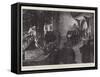 The Funeral of the Empress Frederick-Amedee Forestier-Framed Stretched Canvas