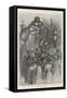 The Funeral of the Empress Frederick-Amedee Forestier-Framed Stretched Canvas