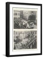 The Funeral of the Empress Frederick-null-Framed Premium Giclee Print