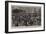 The Funeral of the King of Italy, the Procession on the Way to the Pantheon-Henry Marriott Paget-Framed Premium Giclee Print