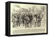 The Funeral of the Late Admiral of the Fleet Sir Geoffrey Hornby, at Compton-null-Framed Stretched Canvas