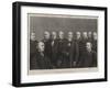 The Funeral of the Late Alfred Lord Tennyson, Poet Laureate-null-Framed Giclee Print