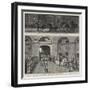 The Funeral of the Late Crown Prince of Austria-Hungary-null-Framed Giclee Print