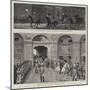 The Funeral of the Late Crown Prince of Austria-Hungary-null-Mounted Giclee Print