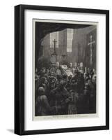 The Funeral of the Late Crown Prince of Austria-Hungary-Godefroy Durand-Framed Giclee Print