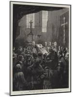The Funeral of the Late Crown Prince of Austria-Hungary-Godefroy Durand-Mounted Giclee Print