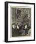 The Funeral of the Late Dean Stanley at Westminster Abbey, at the Grave in King Henry Vii's Chapel-null-Framed Giclee Print