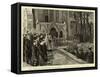 The Funeral of the Late Earl of Beaconsfield, Arrival of the Procession at the Vault-null-Framed Stretched Canvas