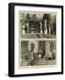 The Funeral of the Late Earl of Beaconsfield, Notes at Hughenden-Sydney Prior Hall-Framed Giclee Print