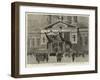 The Funeral of the Late Emperor William at Berlin, the Procession Leaving the Cathedral-null-Framed Giclee Print