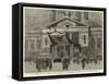 The Funeral of the Late Emperor William at Berlin, the Procession Leaving the Cathedral-null-Framed Stretched Canvas