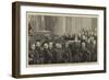 The Funeral of the Late Lord Chief Justice Cockburn at Kensal Green, in the Cemetery Chapel-null-Framed Giclee Print