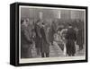 The Funeral of the Late Lord Leighton, the Ceremony in St Paul's Cathedral-Henry Marriott Paget-Framed Stretched Canvas