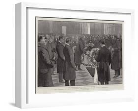 The Funeral of the Late Lord Leighton, the Ceremony in St Paul's Cathedral-Henry Marriott Paget-Framed Giclee Print