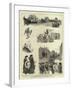 The Funeral of the Late M Gambetta at Nice-null-Framed Giclee Print